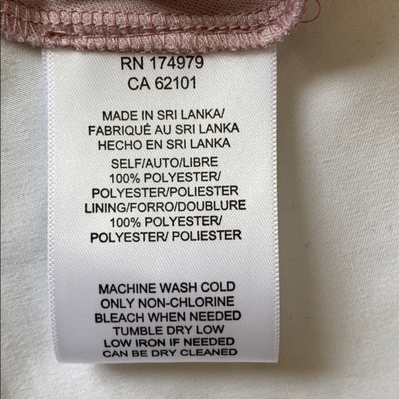 NWT SzS BCBG Maxazria Lilac Mauve Oversized Dress - Picture 5 of 6